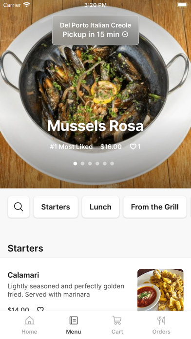 App screenshot