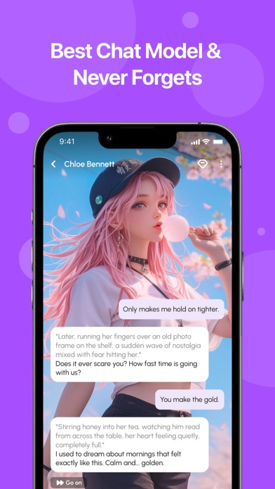 RealAI: AI Character Chat Game iPhone screenshot 2 - Entertainment app