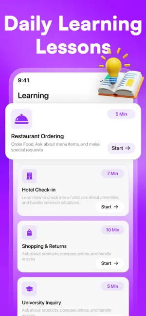 Spanish Language Learning App* screenshot 2
