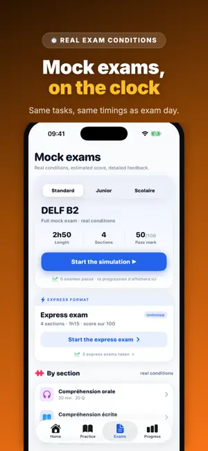 TCF DELF TEF - Tests 2026 screenshot 3