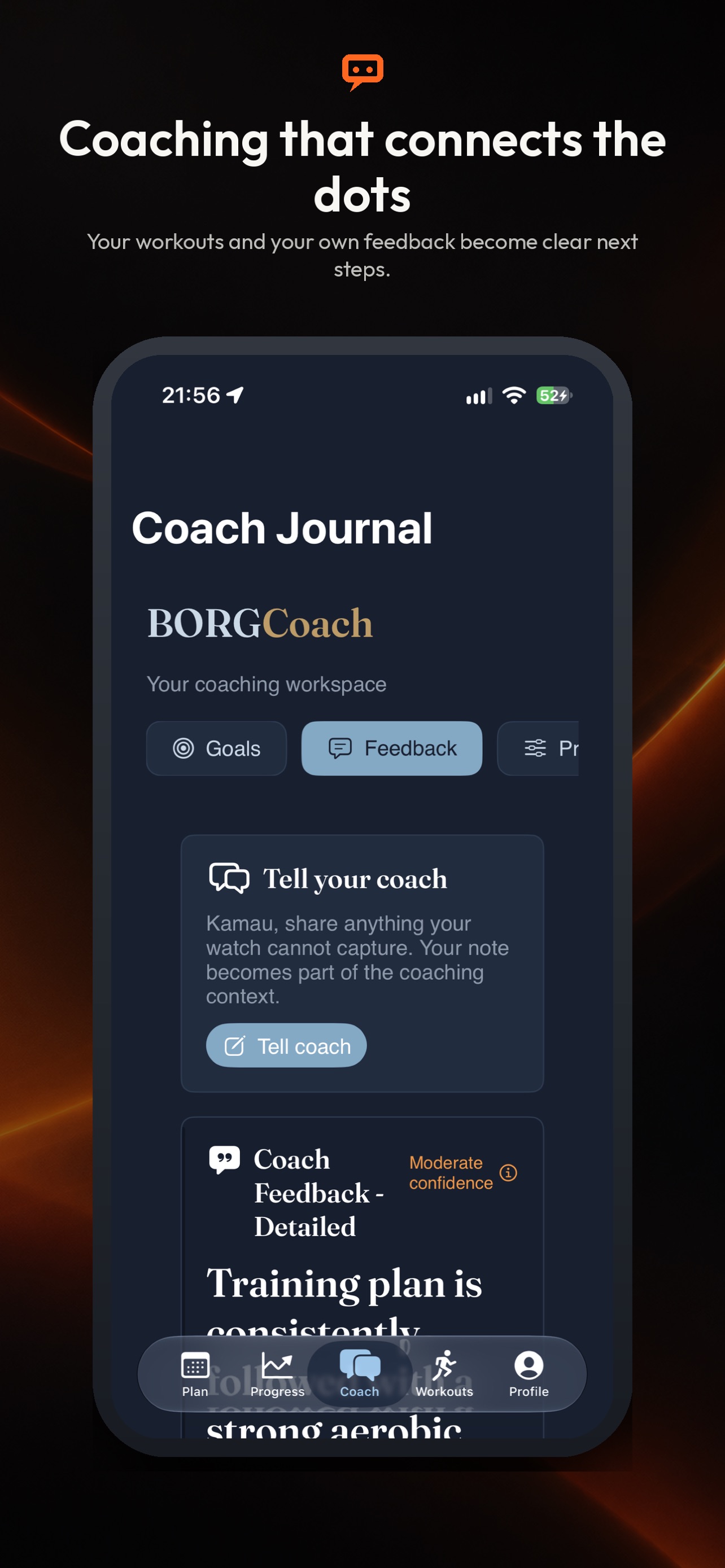Screenshot 3 of AI Run Motivation - BORGCoach