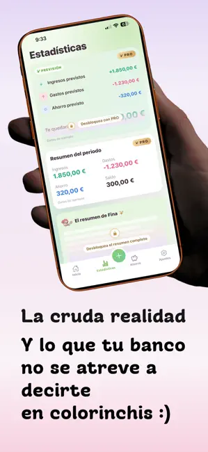 Rata y Fina: Control de Gastos iPhone screenshot 6