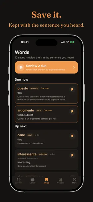 Sybaris: Italian by Listening screenshot 4