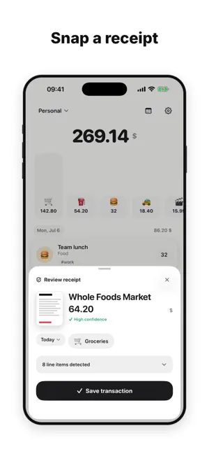 Spent: AI Expense Tracker screenshot 3