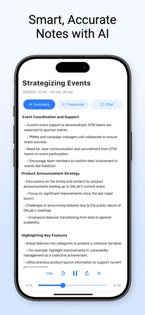 One AI: AI Note Taker & Scribe screenshot 2