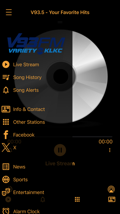 KLKC AM screenshot