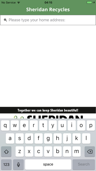 Sheridan Recycles Screenshot