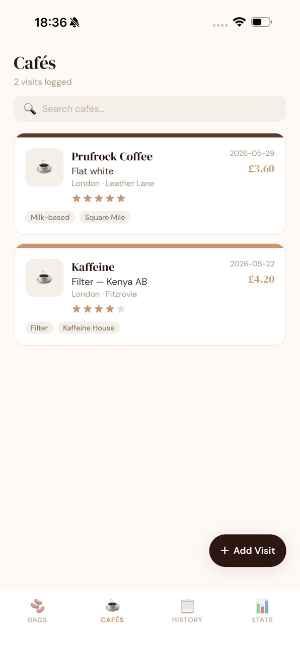 iPhone screenshot