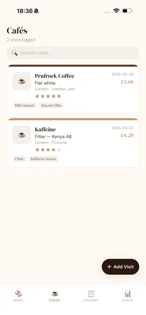 Siléar Coffee screenshot 2