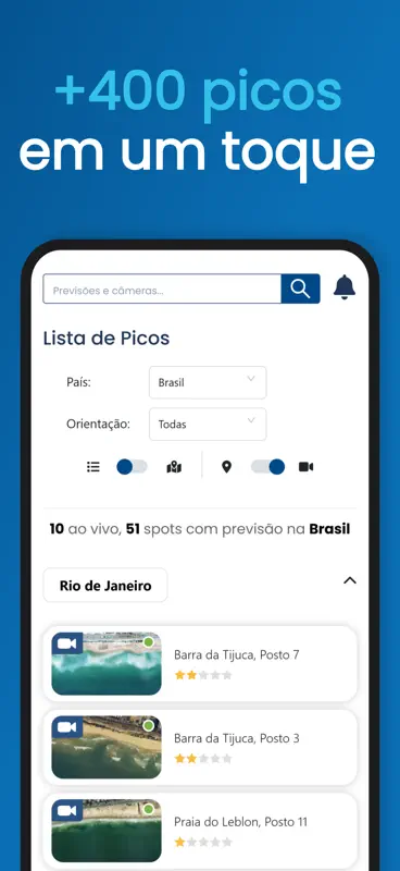 Lineup: câmeras e previsões screenshot 4 of 4