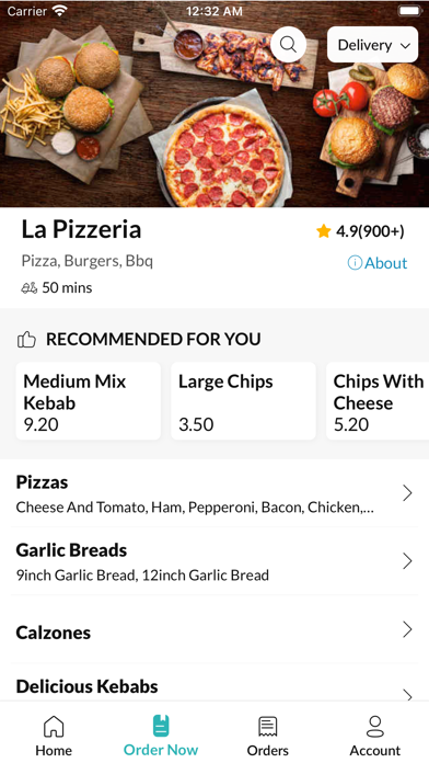 La Pizzeria. Screenshot