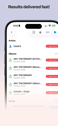 Rush Music screenshot