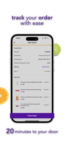 Minutego Grocery screenshot
