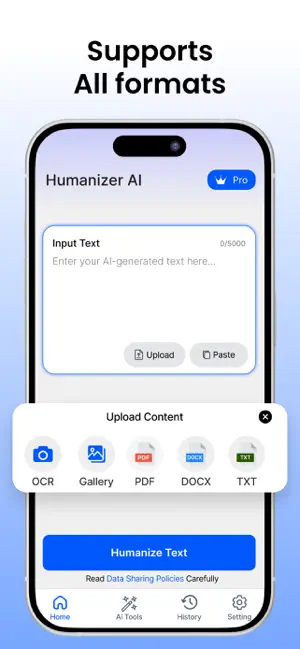 AI Writing detector humanizer screenshot 2