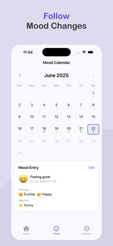 Mood Tracker - Menti Screenshot 2 of 5