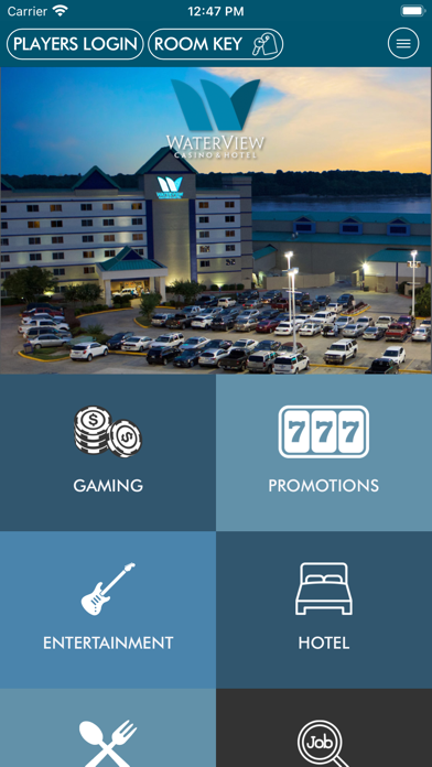 WaterView Casino & Hotel Screenshot