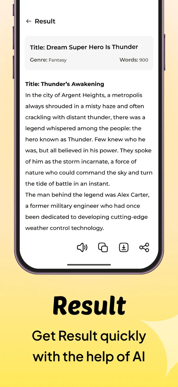 Screenshot #2 pour AI Story Generator : Story AI
