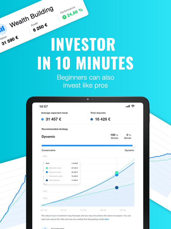 Screenshot #4 pour Finax: Invest Money in ETFs