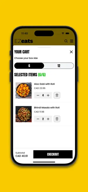 EZeats Meal Delivery screenshot 4