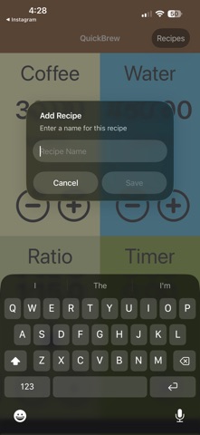 Quick Brew Screenshot 3 of 5