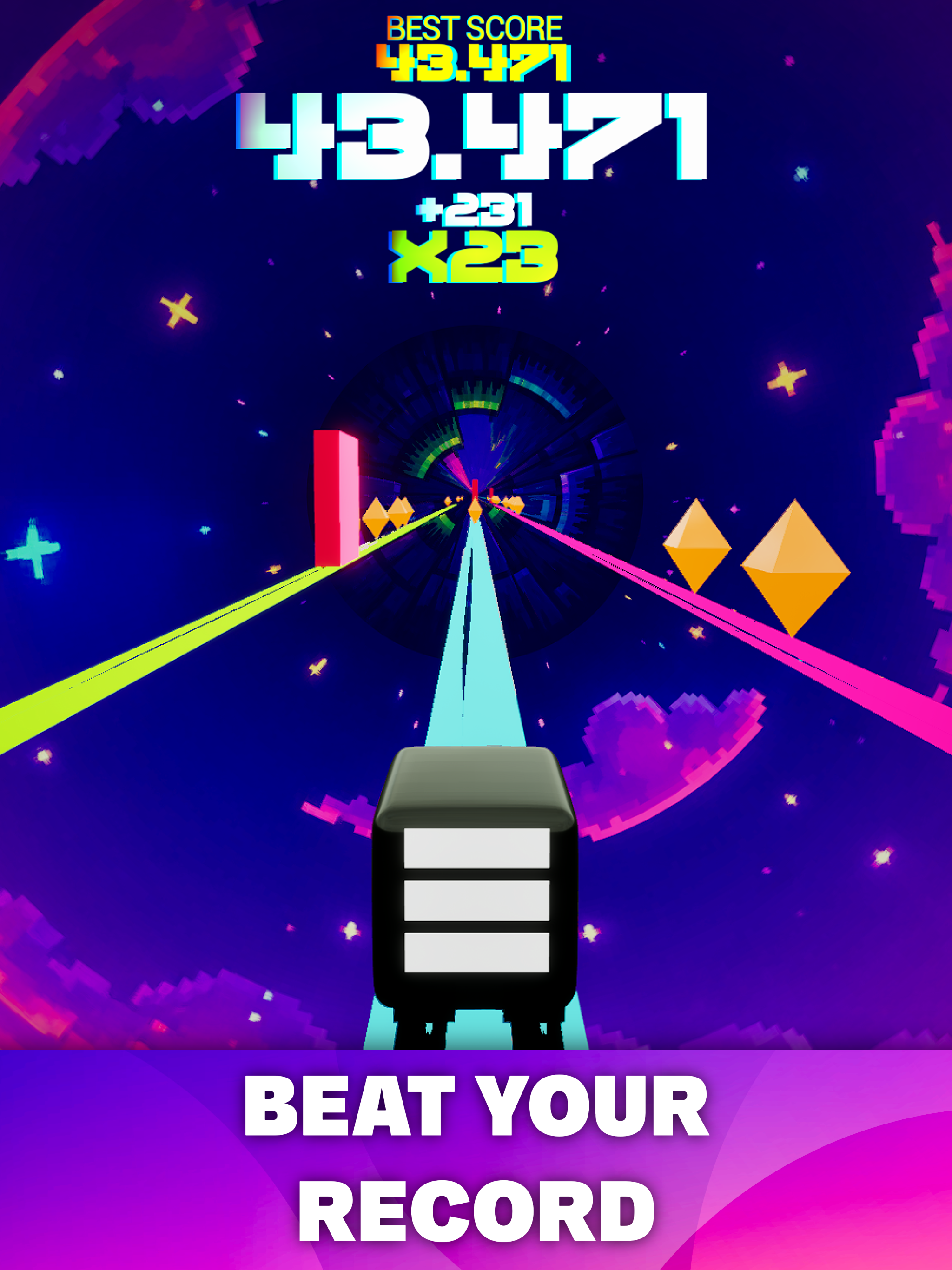 Space Cube: Infinity Run screenshot 10