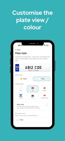 Reg Quest - Collect UK Plates iPhone screenshot