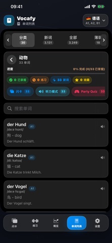 Vocafy screenshot