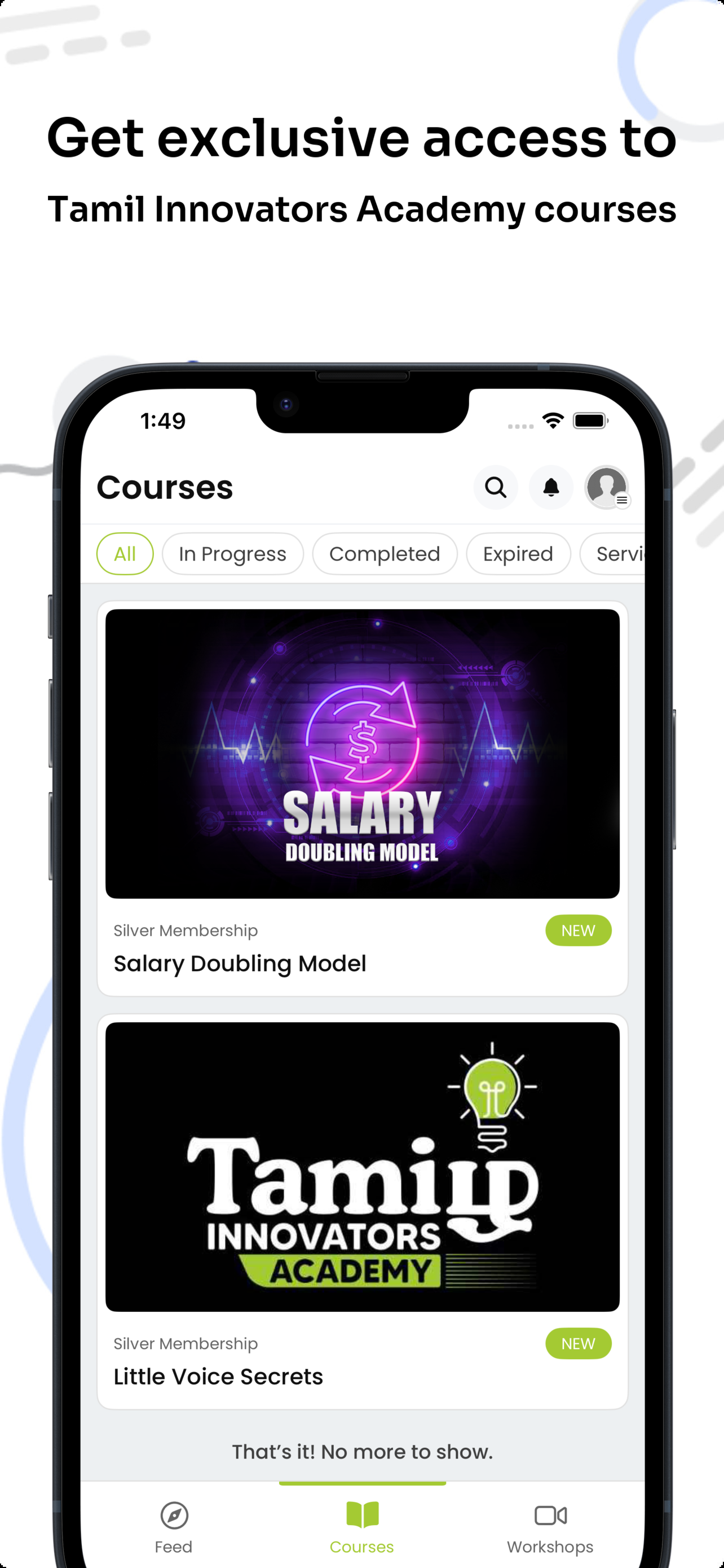 Tamil Innovators Academy screenshot 3