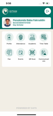 My-GITAM screenshot