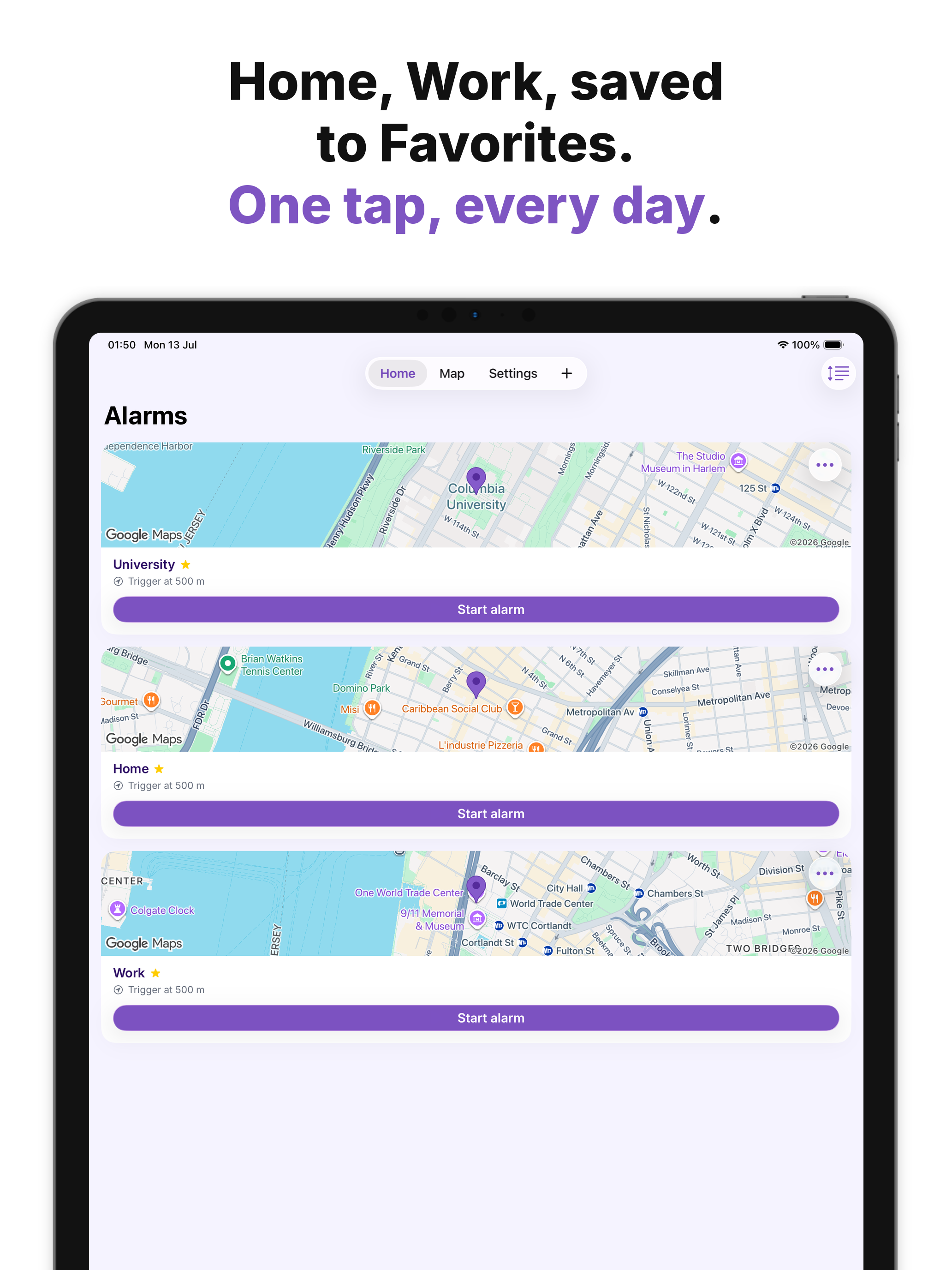 Don't Miss the Stop: GPS Alarm screenshot 7