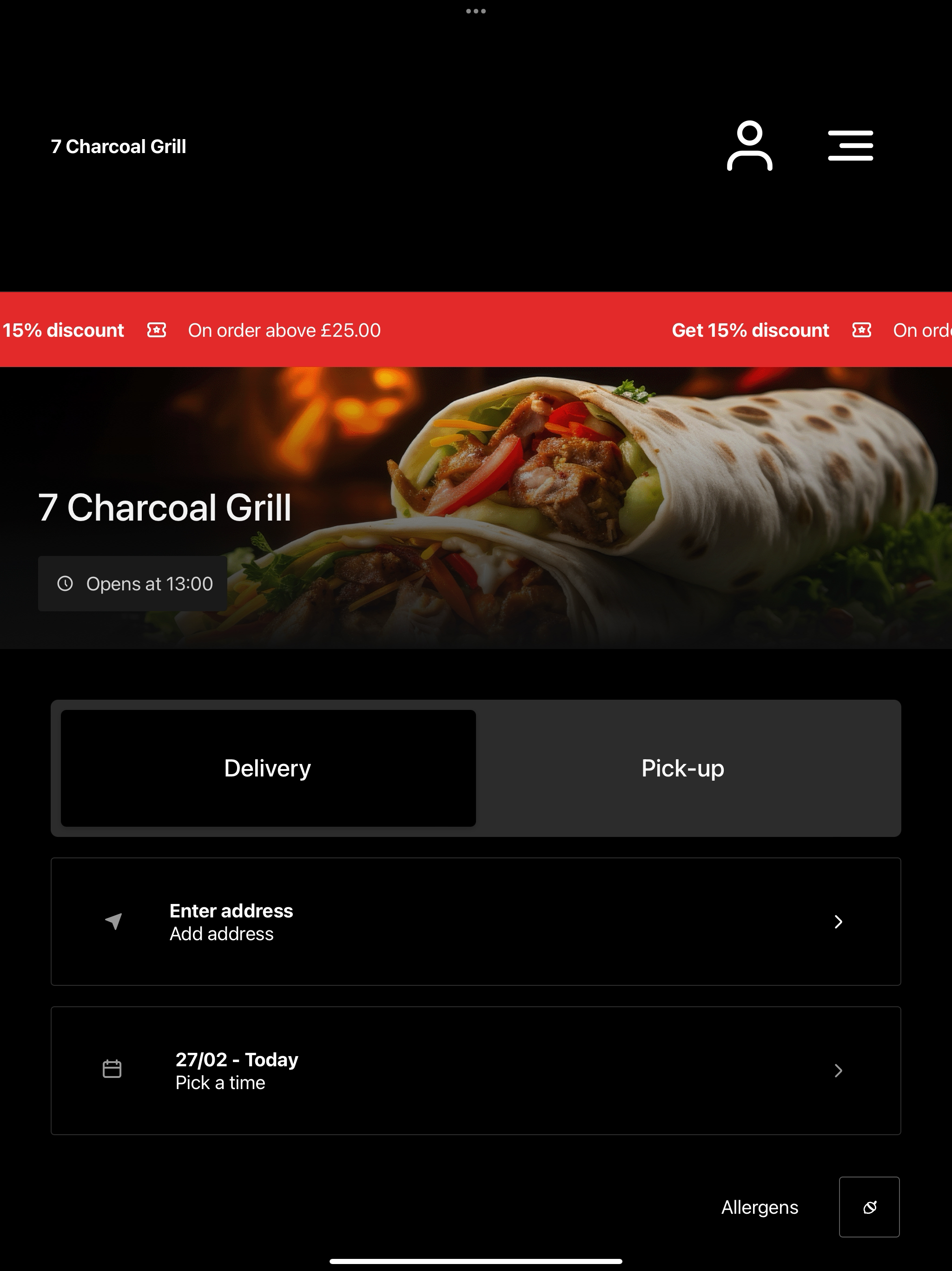 7 Charcoal Grill