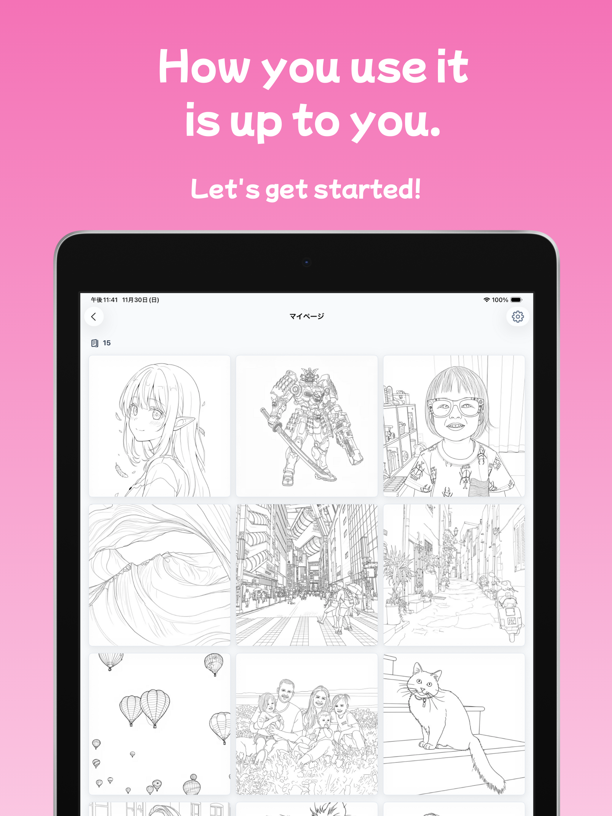 Coloring Maker: AI Line Art screenshot 10