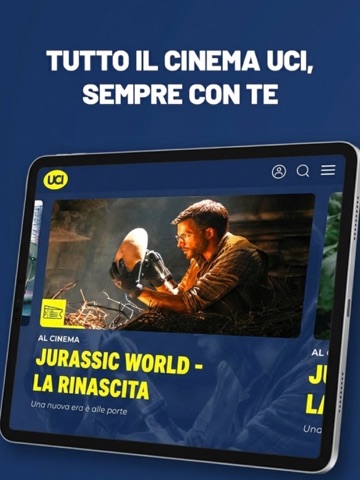 UCI Cinemas Italia App Store preview screenshot 4