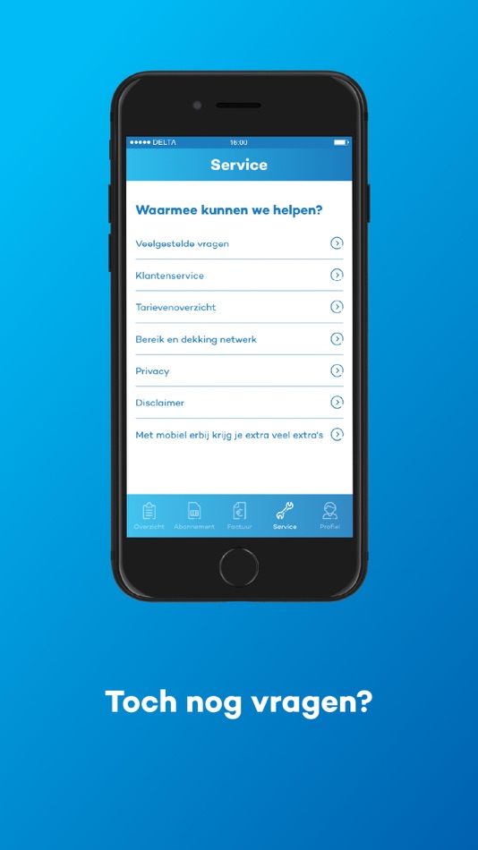 #6. DELTA Mobiel (iOS) 由: DELTA Fiber Nederland B.V.
