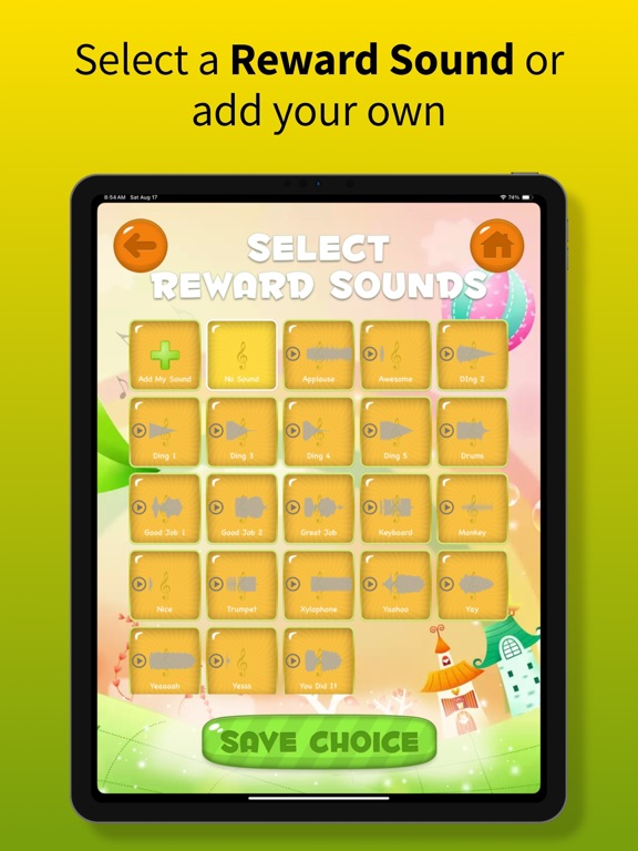 My Token Board iPad screenshot