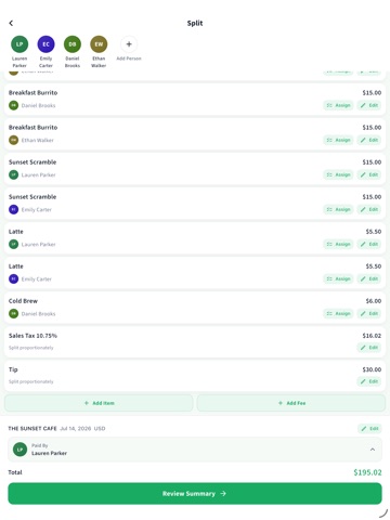 App screenshot