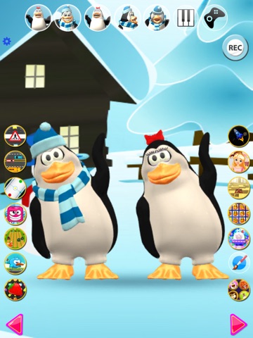 Talking Pengu & Penga Penguin iPad screenshot