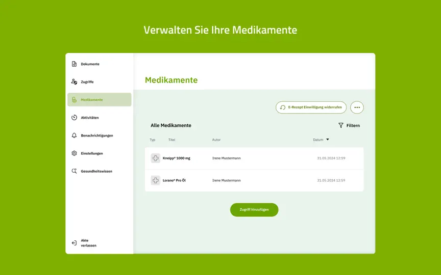 Screenshot von BARMER ECare Für PC/Laptop auf dem iPhone 5