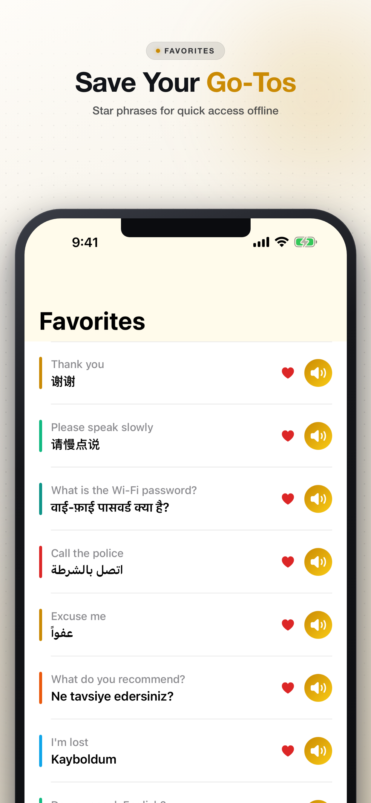 PhrasePocket - Travel Phrases screenshot 4