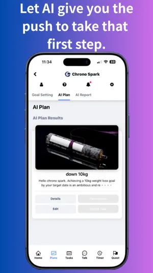 Chrono Spark: AI Planner screenshot 2