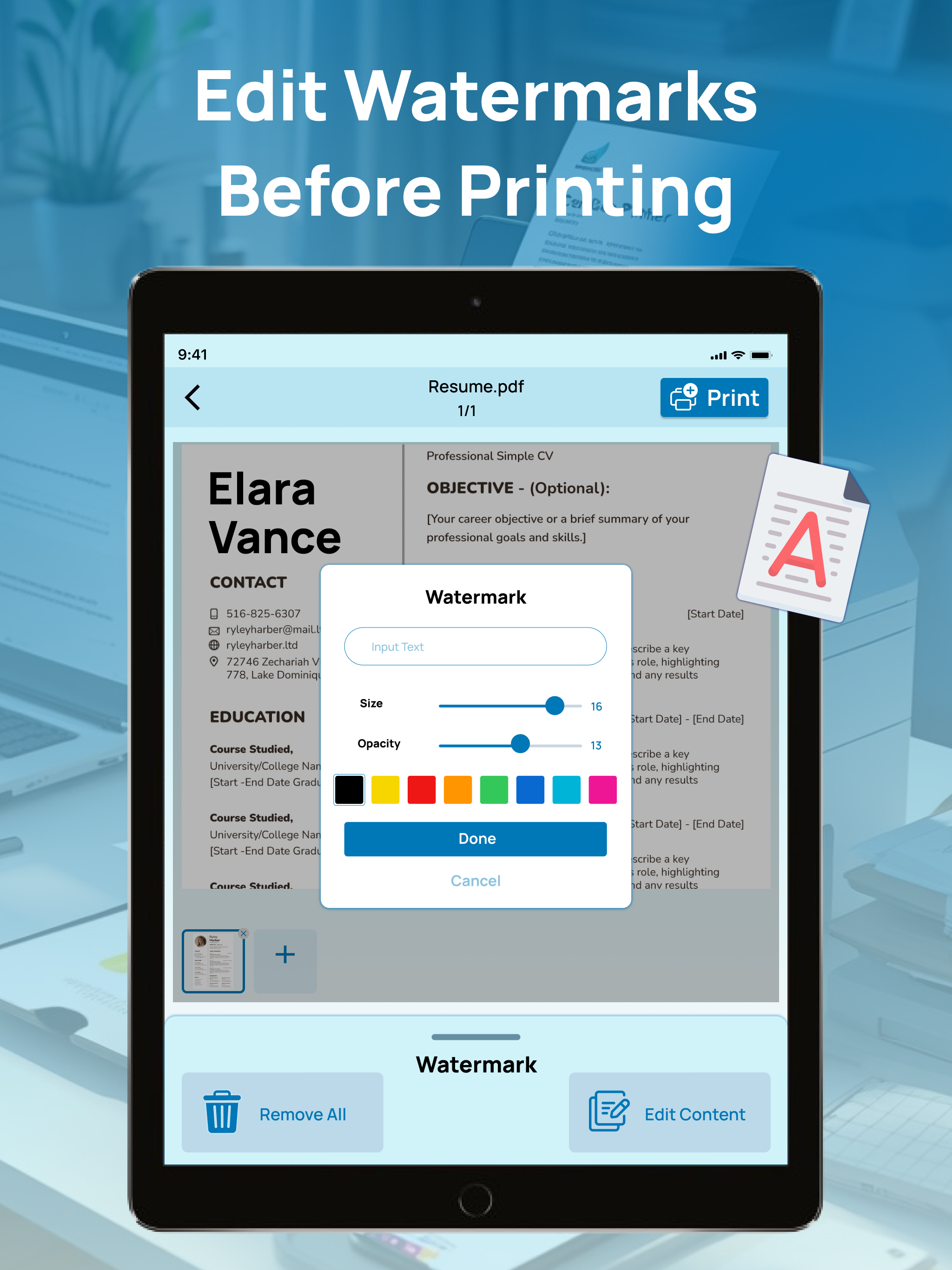 Printer - Smart Mobile Printer screenshot 8