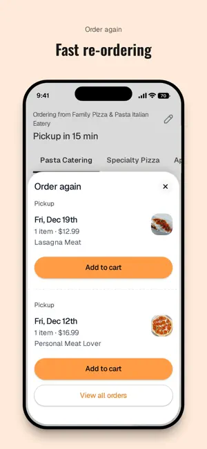 Family Pizza & Pasta screenshot 4
