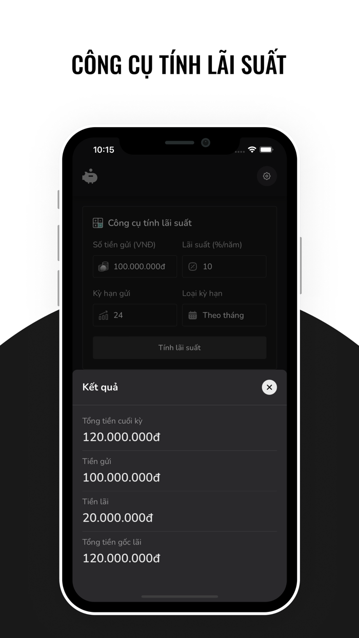 Lãi suất ngân hàng