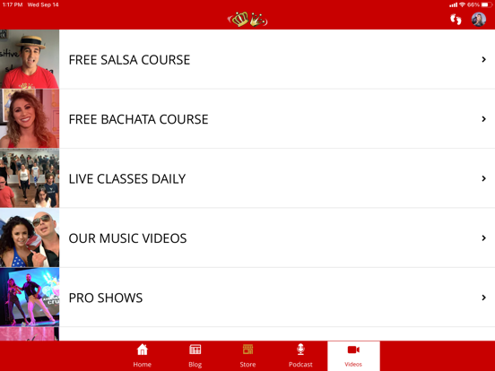 Salsa Kings iPad screenshot 4 - Entertainment app