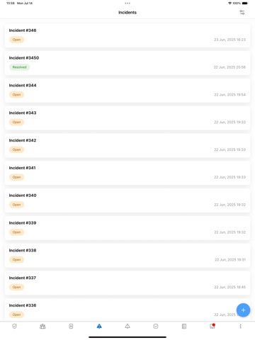 Protector Mobile by Vatix iPad screenshot