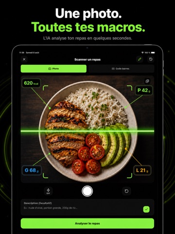 Scan Your Food: AI Calories iPad screenshot