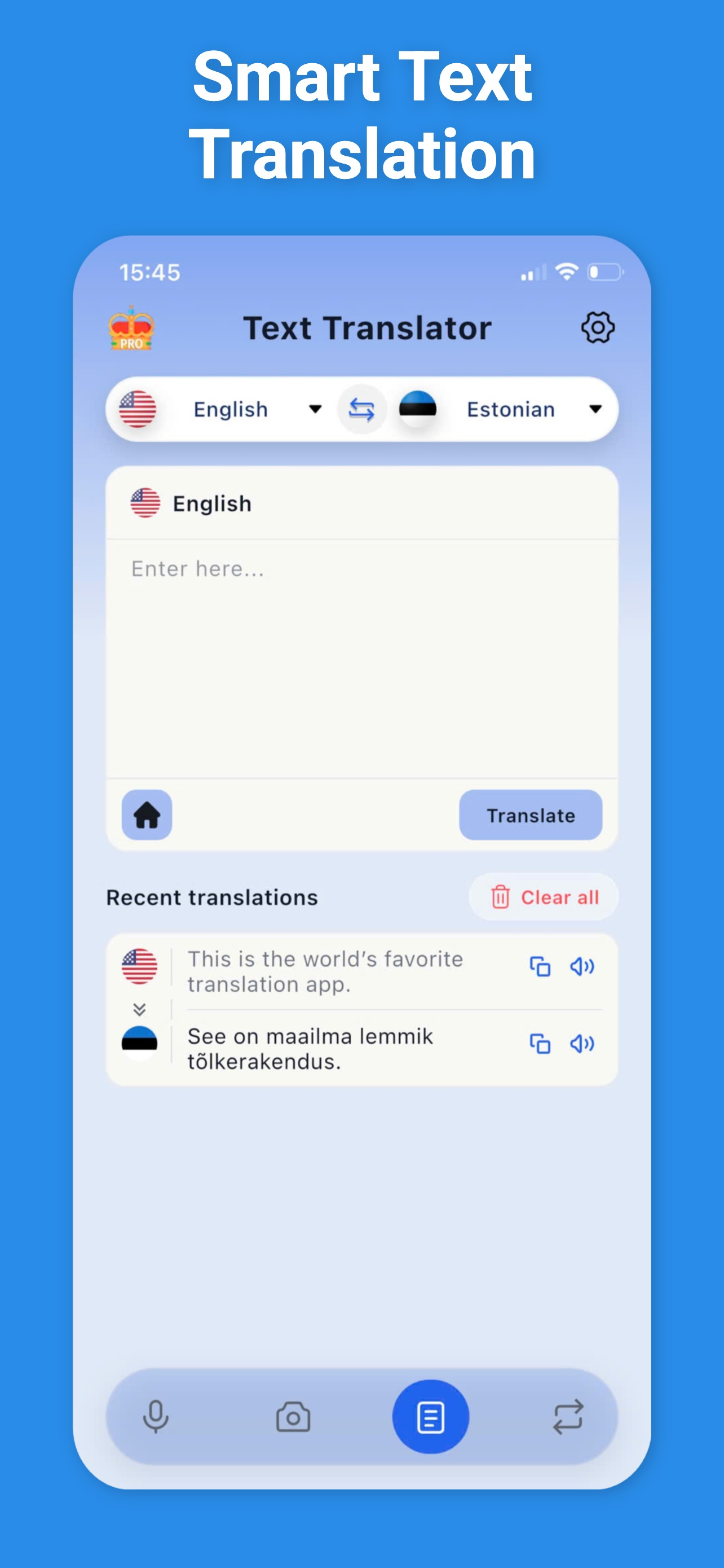 Estonian Translator & More + screenshot 5