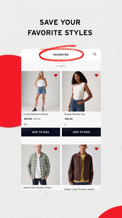 Levi's - Shop Denim & More Screenshot