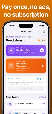 Study Pilot: OCR Comp Sci のスクリーンショット
