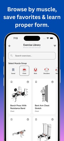 HealFit: Workout & Calories Screenshot 4 of 5